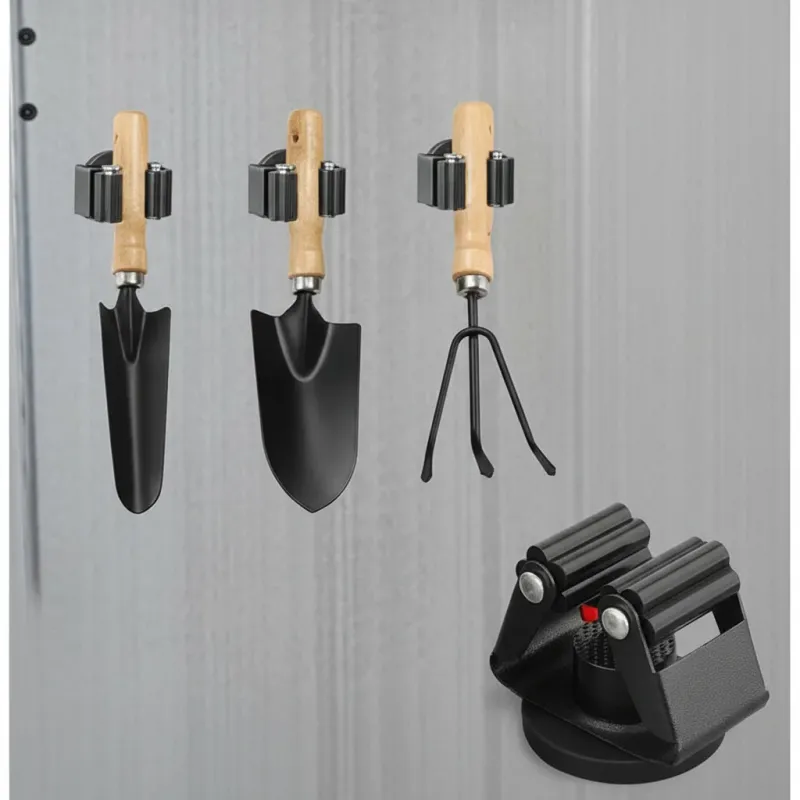 Magnetic Mop Hook Organizer 4