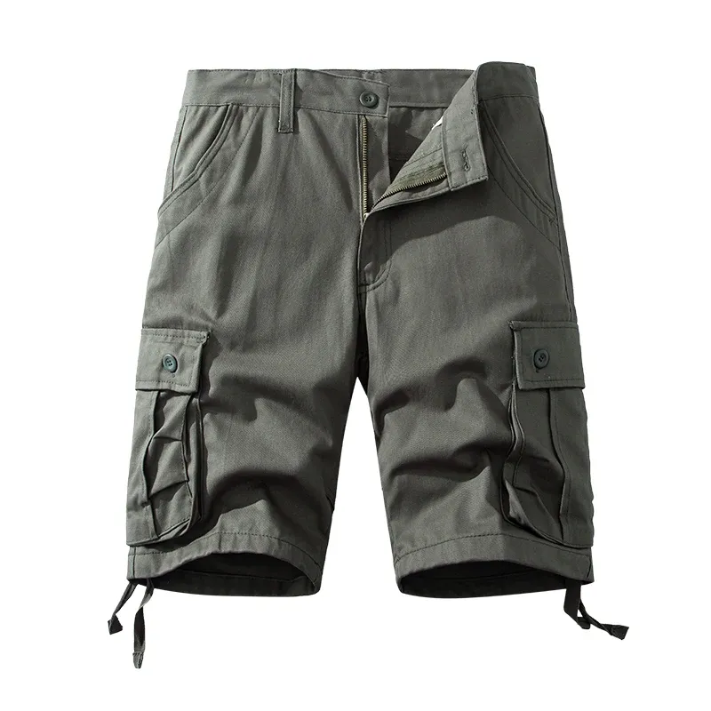 Men's Cotton Cargo Shorts - Tactical Style 4