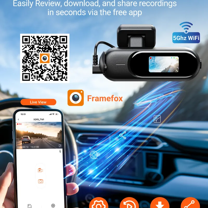 4K Dual Dash Cam with Night Vision 5