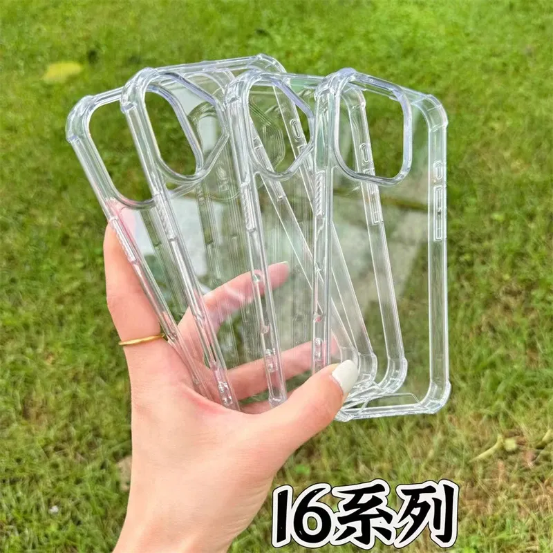 Transparent Shockproof Armor iPhone Case 6