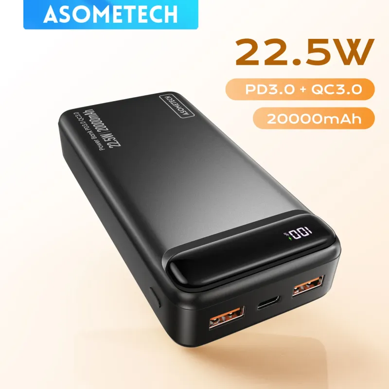 20000mAh 22.5W PD Fast Charge Power Bank 1