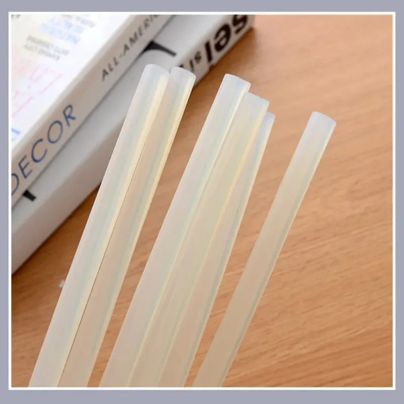 Translucent Hot Melt Glue Sticks 10 Pcs 2