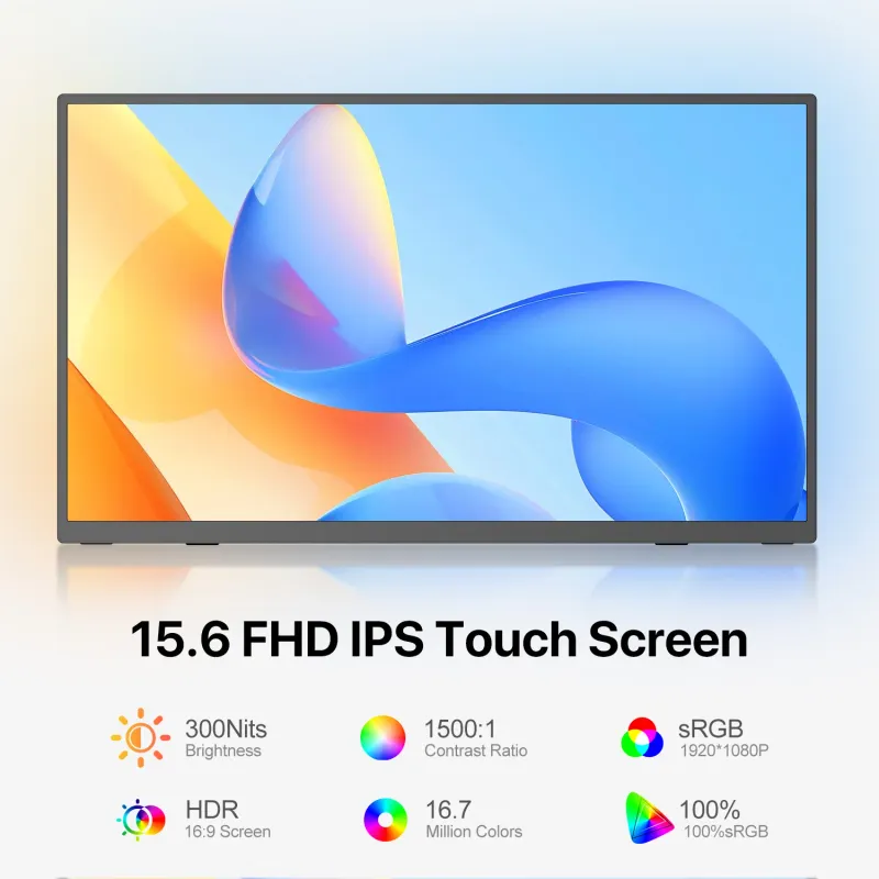 15.6" Touch Portable Monitor - FHD HDR 3