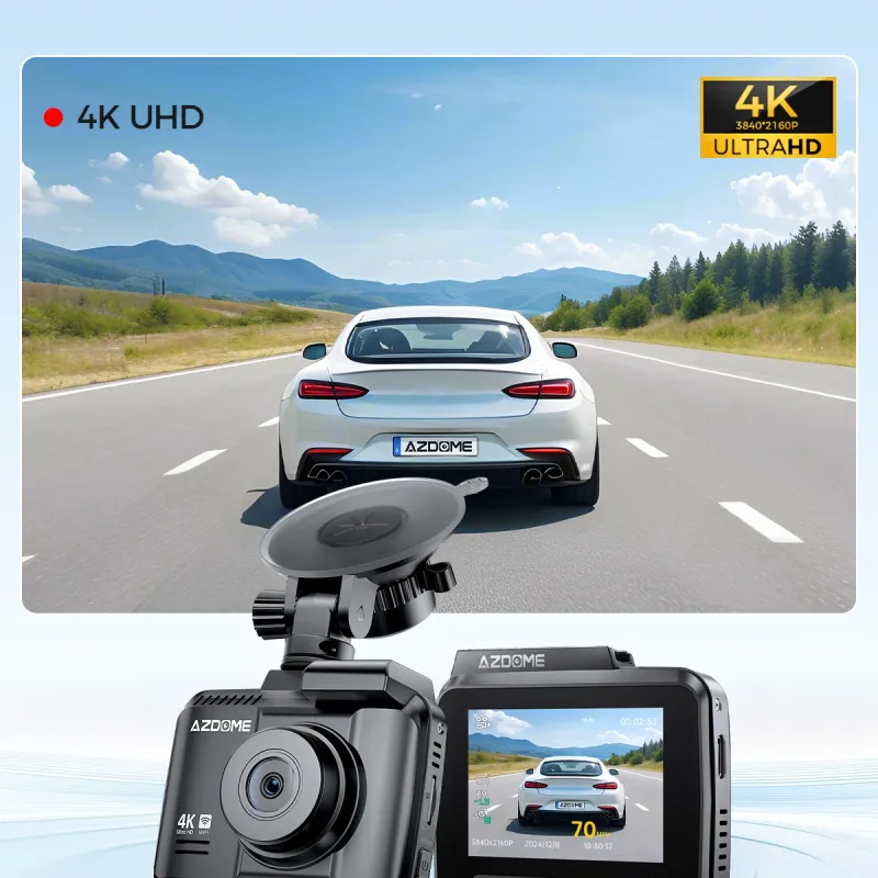 AZDOME GS63H 4K GPS Wi-Fi Dash Cam 2