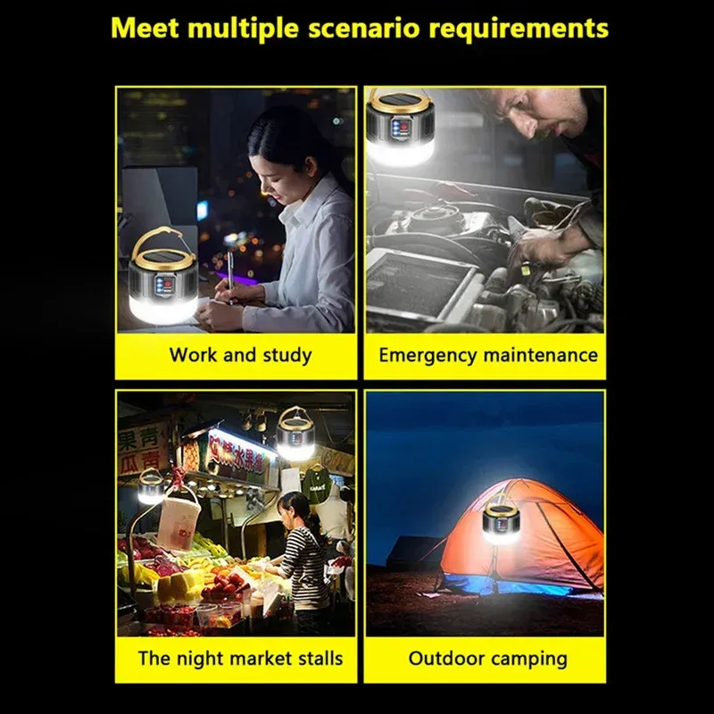 1000W Solar Camping Light 6