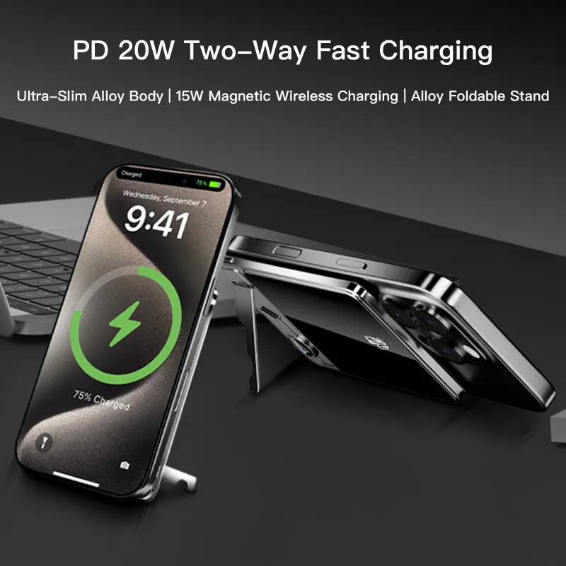 Ultra Slim 10000mAh Magnetic Power Bank 6