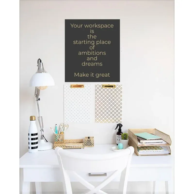 Gold 6-Piece Desk Organizer Set 2