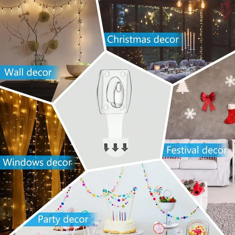 Mini Waterproof Adhesive Wall Hooks 2