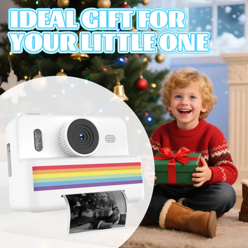 Kids Digital Camera with Mini Printer 6