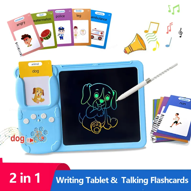 Talking Flash Cards & LCD Writing Tablet 1
