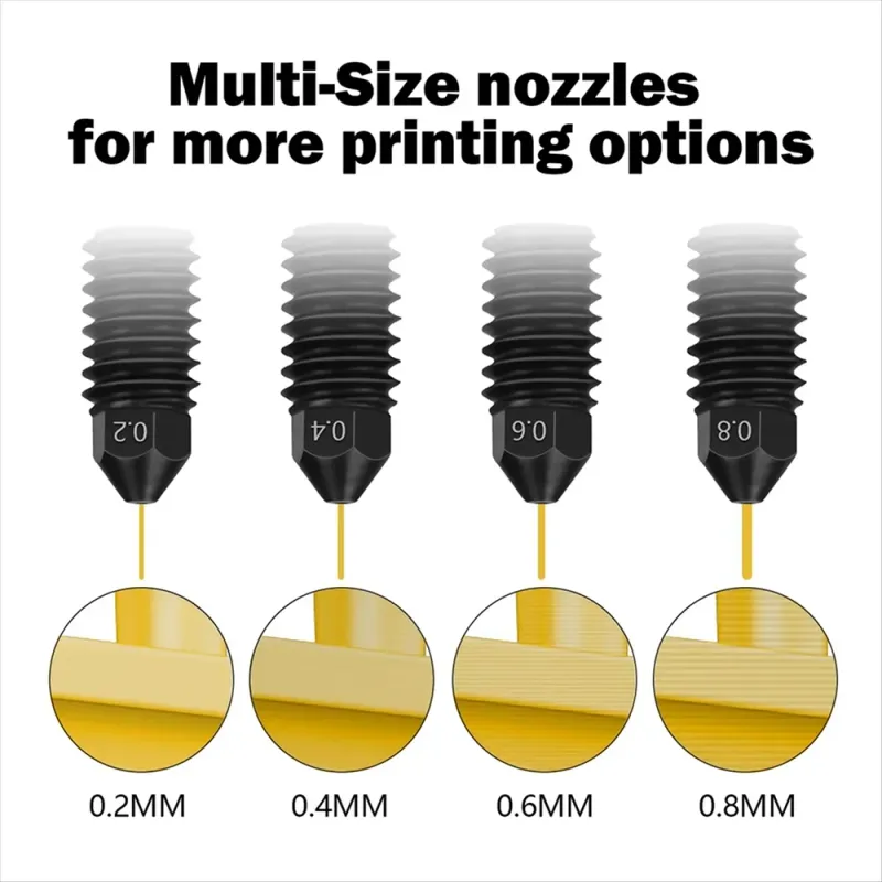 BambuLab Hardened Steel Nozzles Set 4