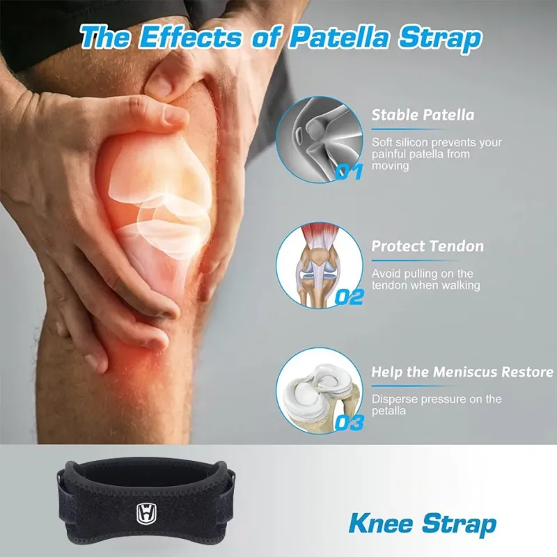 Adjustable Patella Knee Brace for Sports 4