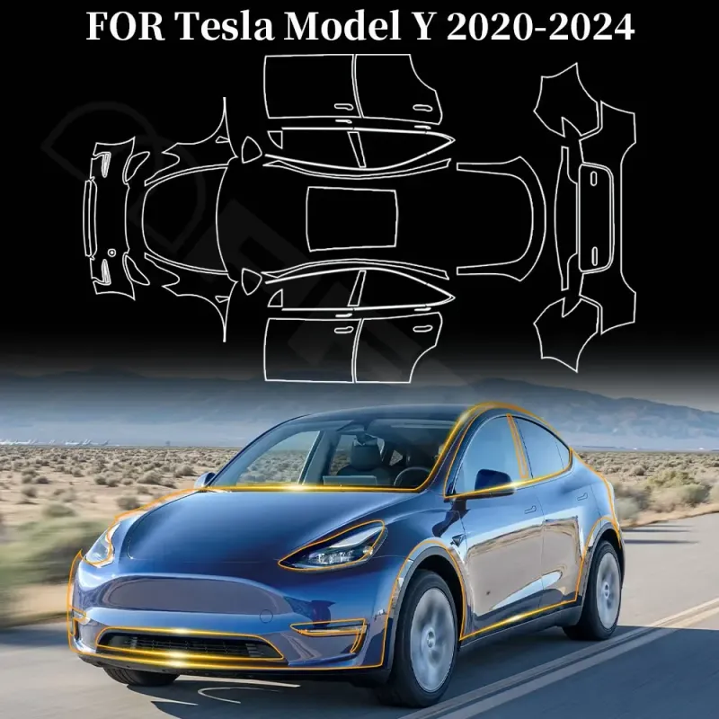 Tesla Model Y PPF Protection Film Kit 6
