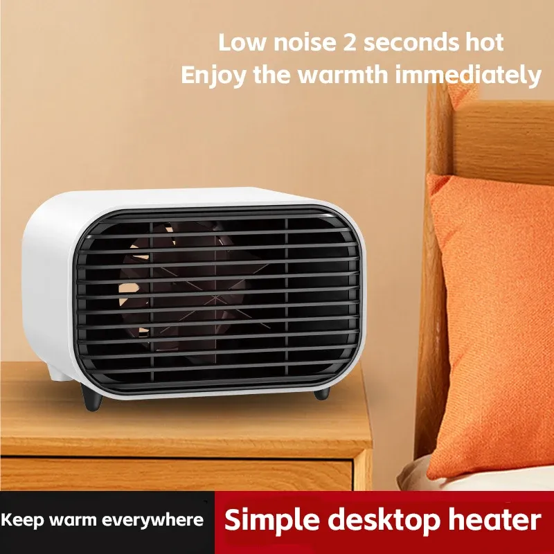 600W Desktop Mini Electric Heater 5