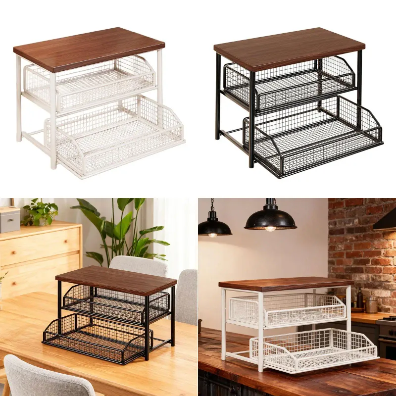 2-Tier Coffee Organizer Station 3