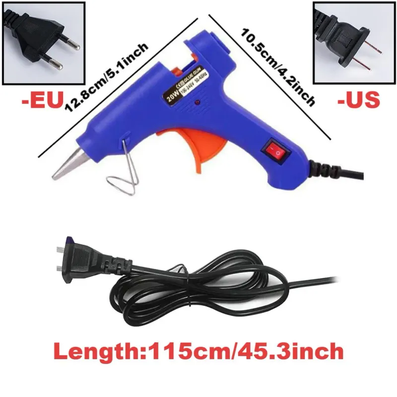Hot Glue Gun Kit with Glue Sticks 2