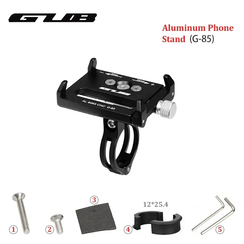GUB G85 Aluminum Bike Phone Holder 6