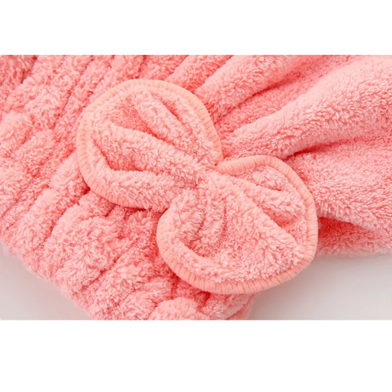 Microfiber Hair Drying Turban Wrap 6