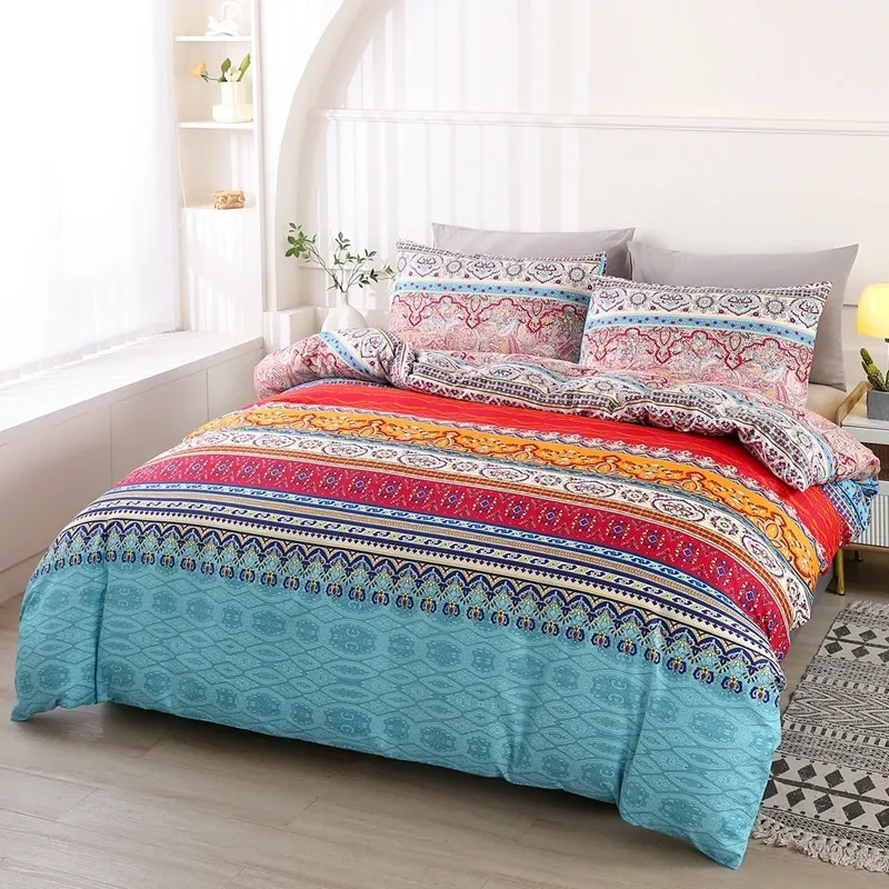 Boho Bohemian 3PC Quilt Cover Set 1