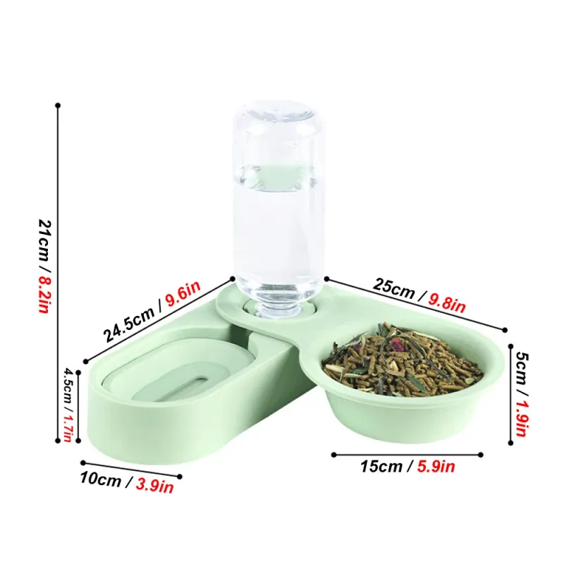 Small Pet Auto Feeder Food Bowl 2