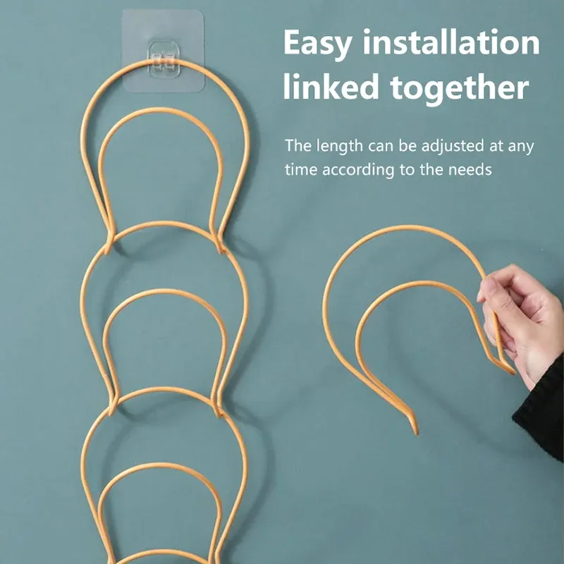 Door Hanger Hooks Storage Rack Organizer 5