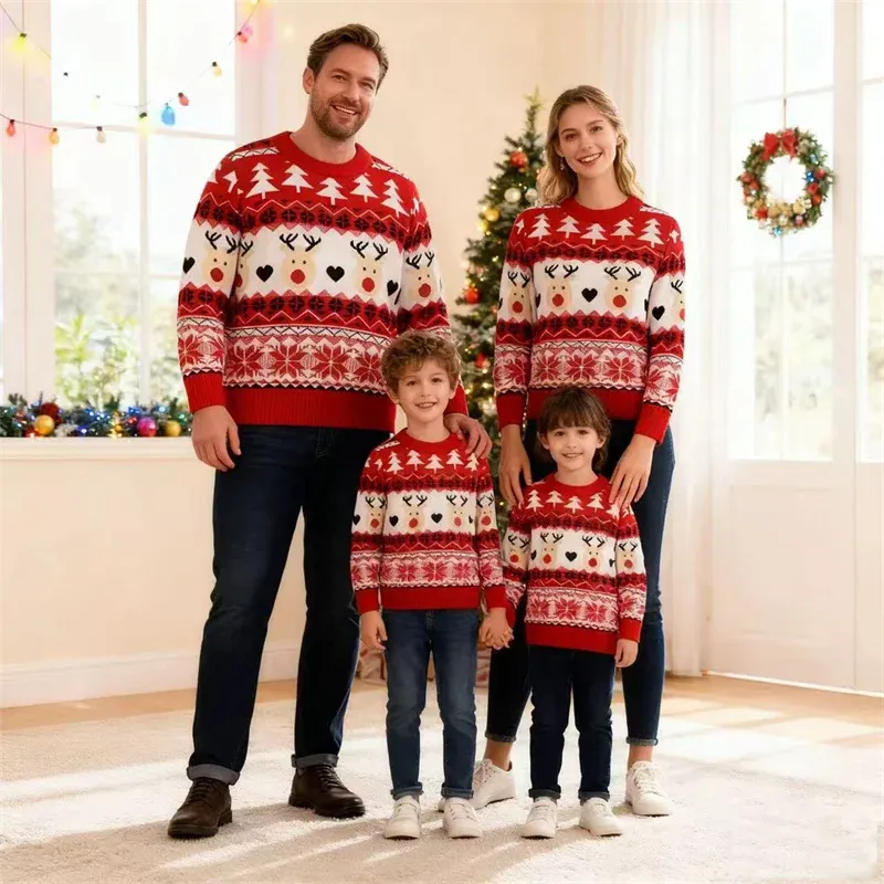 Family Christmas Matching Sweaters 3