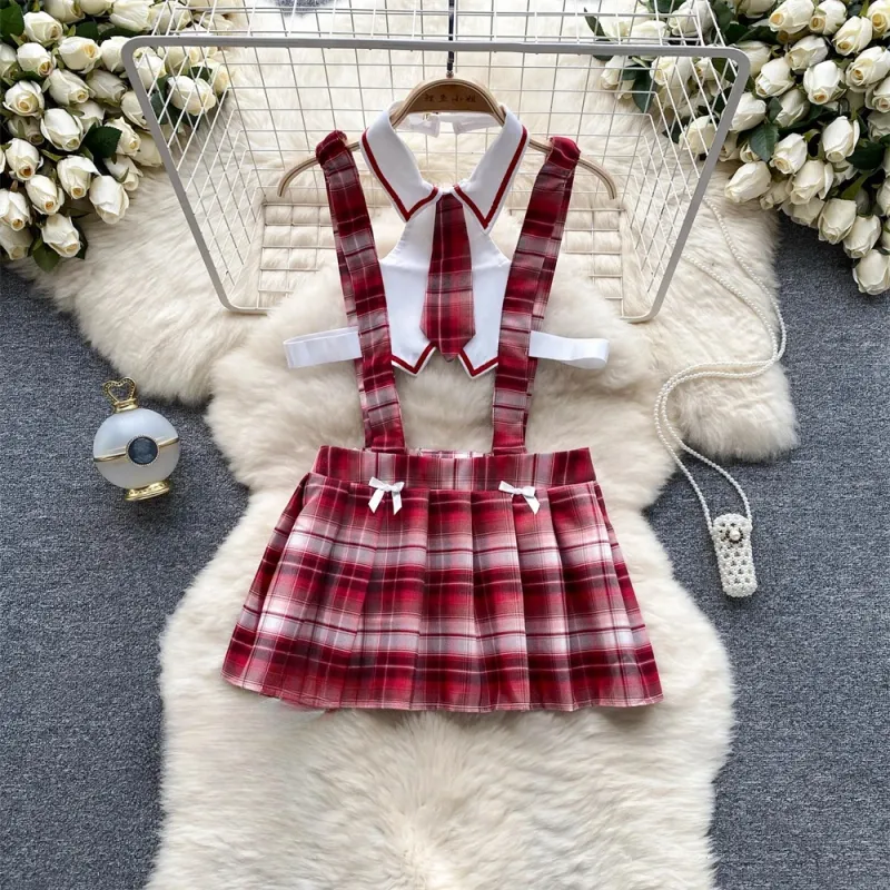 Sexy Halter Playsuit with Lace-Up 3
