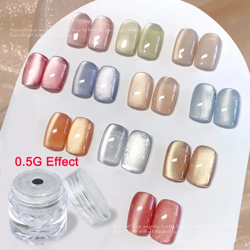 9D Velvet Cat Eye Magnetic Powder 2