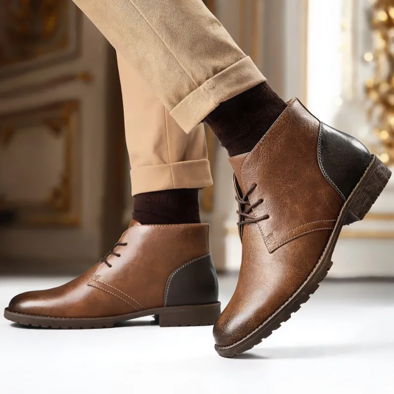 Retro Desert Boots Men KD783 4