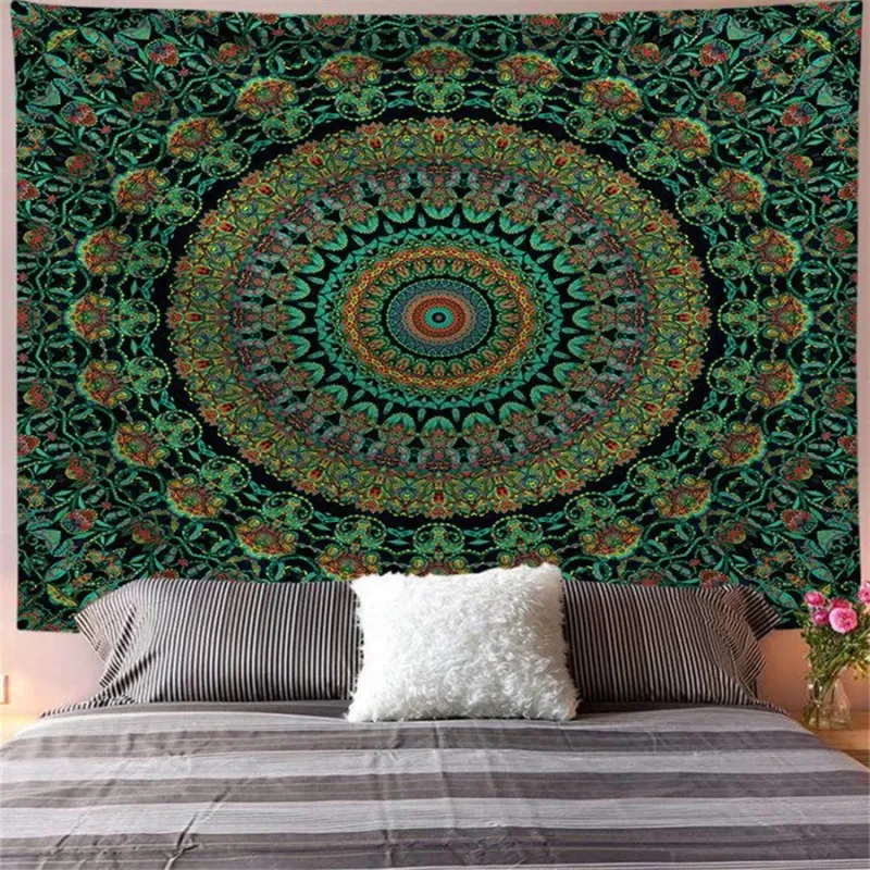 Indian Mandala Boho Wall Tapestry 5