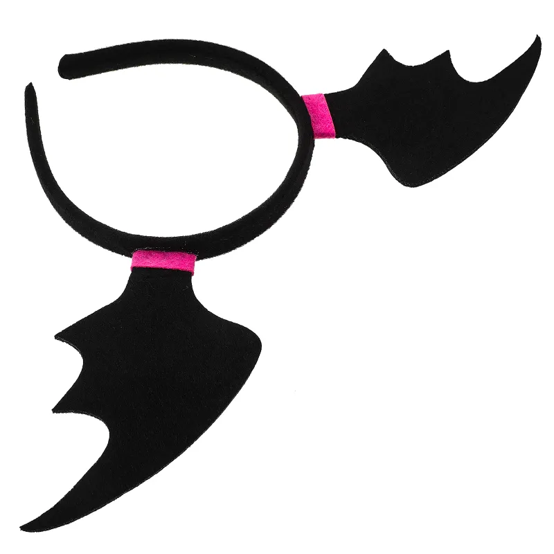Girls Vampire Bat Wing Headband Costume 1
