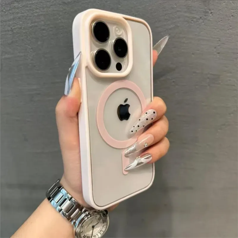 Luxury Magnetic Clear Magsafe Case 4