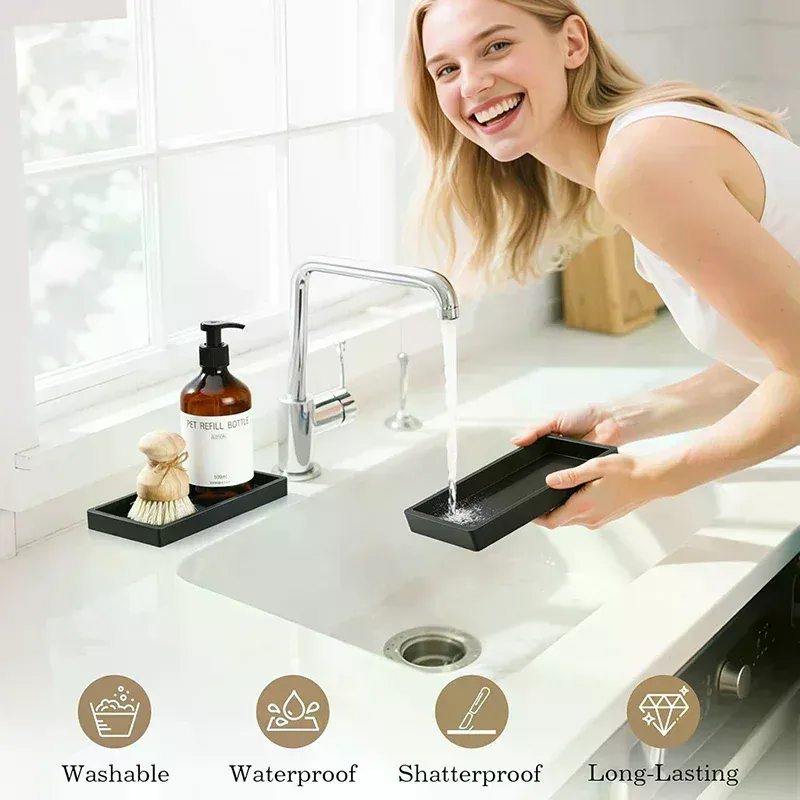 Marble Silicone Aromatherapy Tray 1