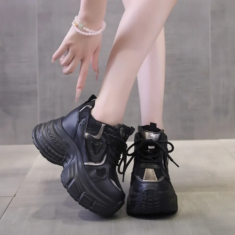 10CM Platform Mesh Sneakers for Women 6