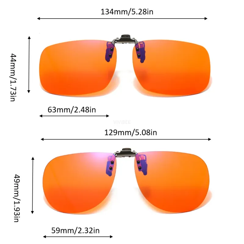 VIVIBEE Flip Up Blue Light Glasses 3