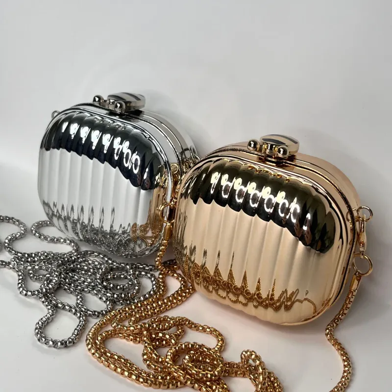 Metallic Acrylic Mini Crossbody Bag 5