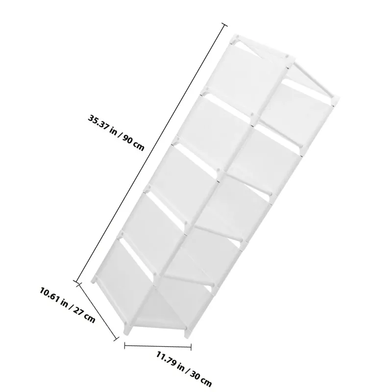6-Tier Folding Shoe Rack Organizer 5