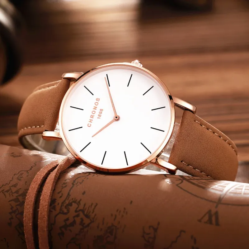 CHRONOS Minimalist Dress Watch for Men 2