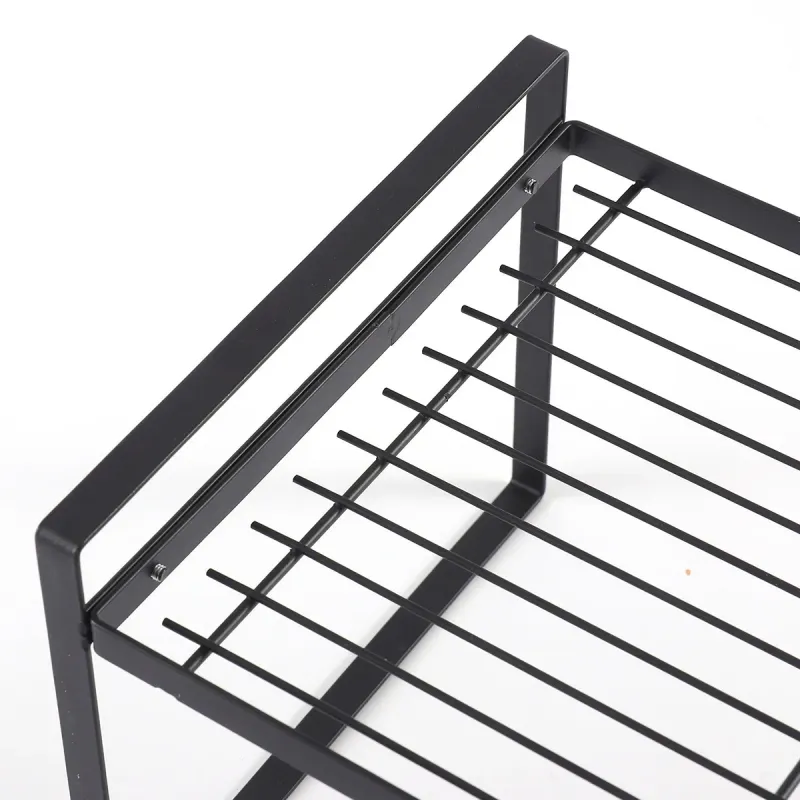 Black Kitchen Shelf Organizer 3