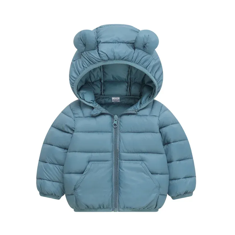 Kids Winter Warm Down Coat Hooded Jacket 6