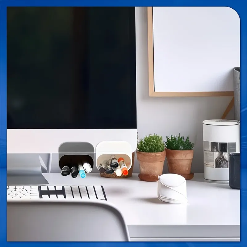 Clip-on Desk Pen Holder Set 5