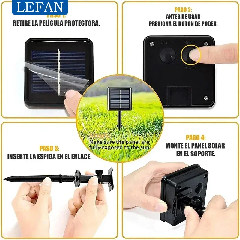 Solar LED Outdoor String Lights 5