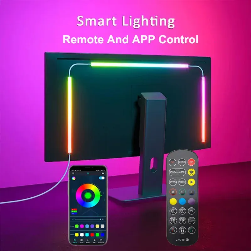 RGBIC USB LED Monitor Backlight 3