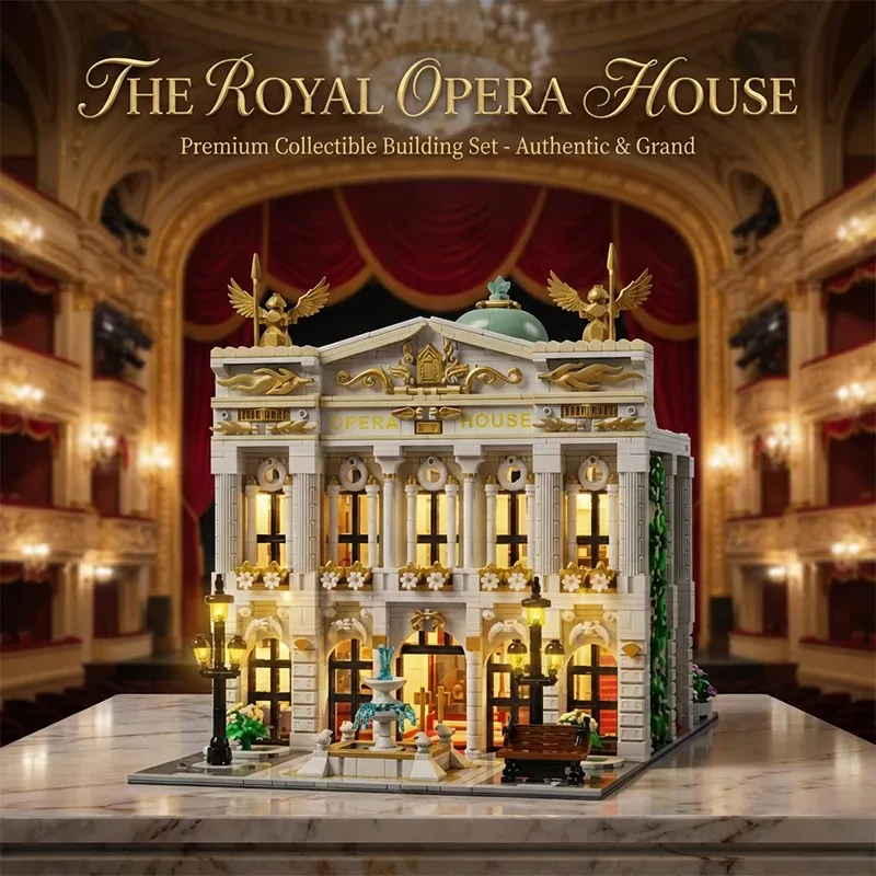 Royal Opera House 4490PCS LED Building Blocks Kit 2