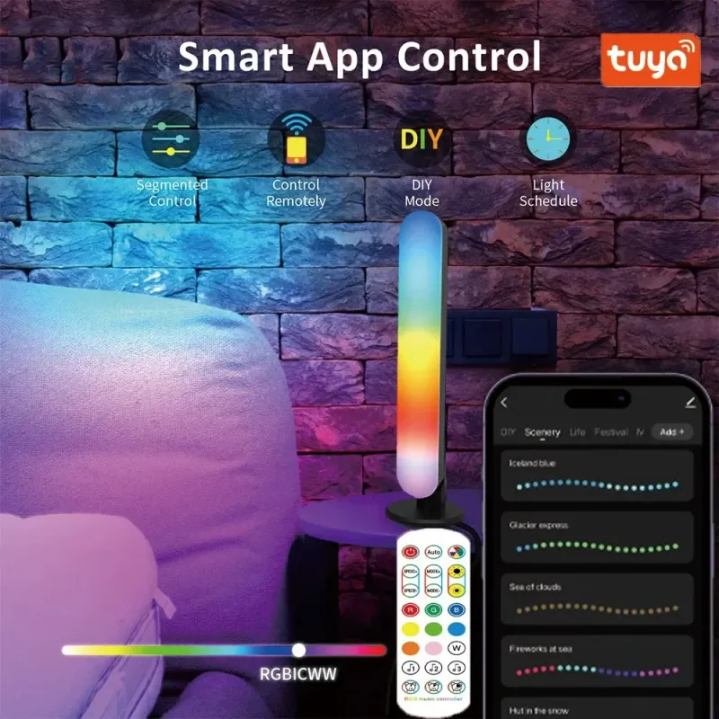 RGB Music Sync LED Strip with WiFi 1