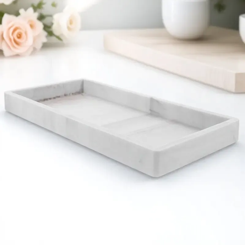 Silicone Vanity Counter Organizer Tray 1