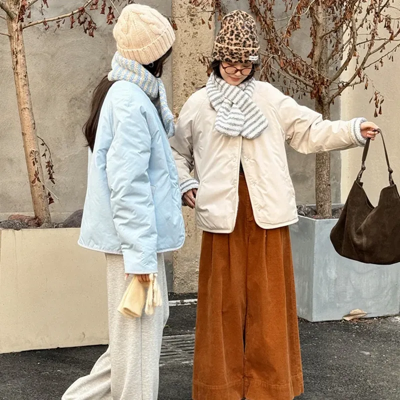 Y2K Korean Cotton-Padded Winter Coat 2