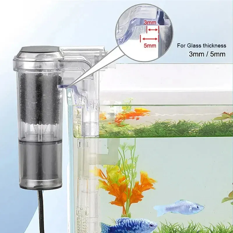 USB Mini Aquarium Filter 250L/H 3
