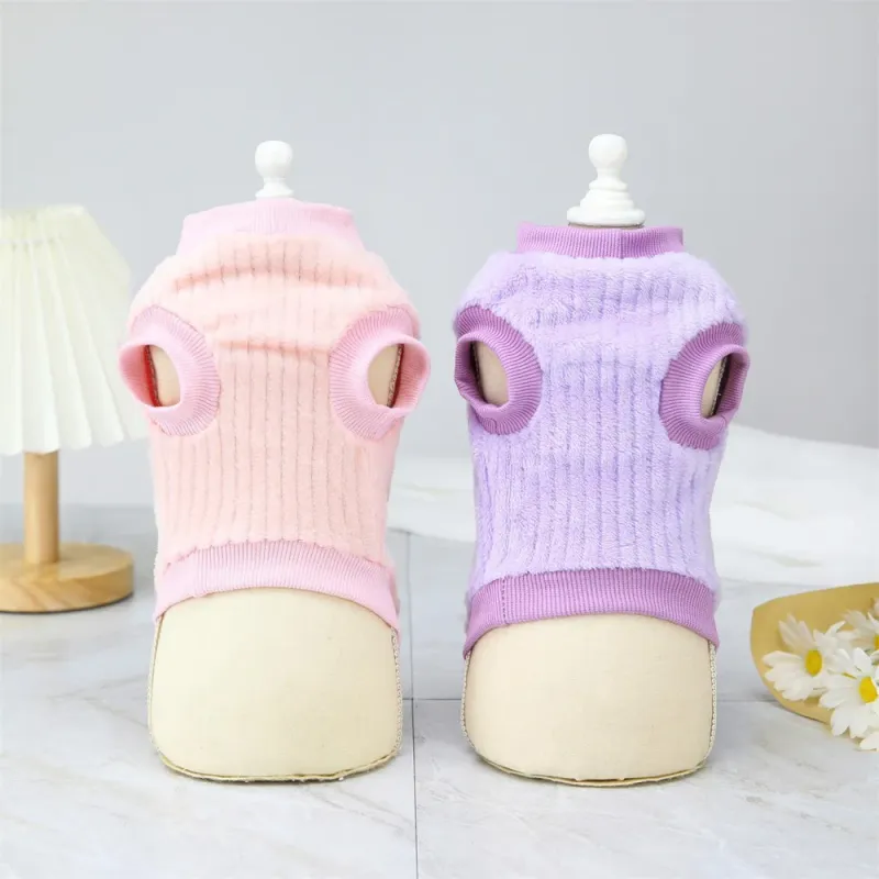 Fleece Cat & Puppy Winter Hoodie 2