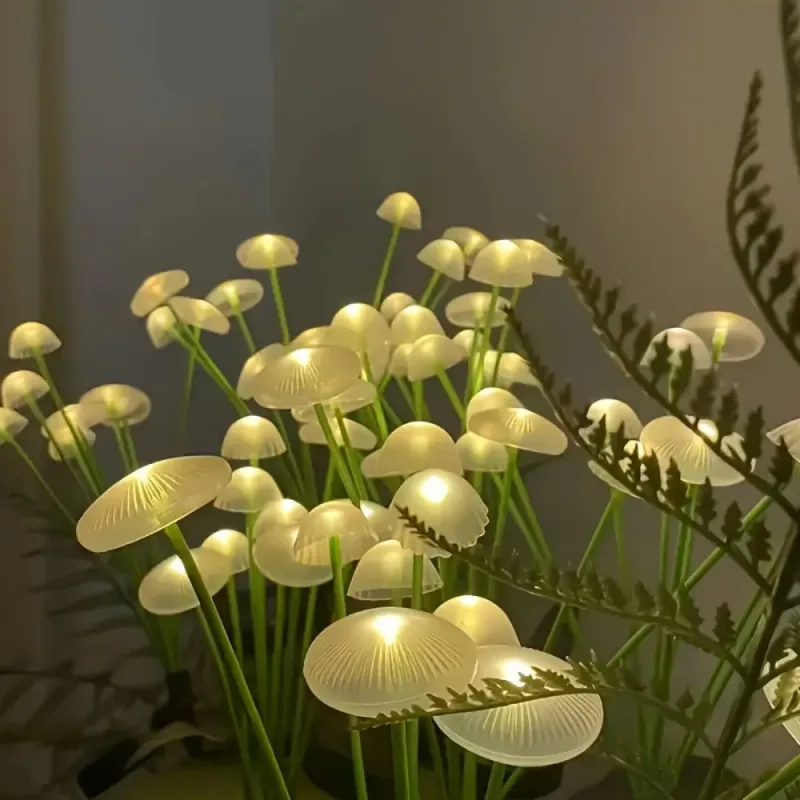 Solar Mushroom Stake Lights 4